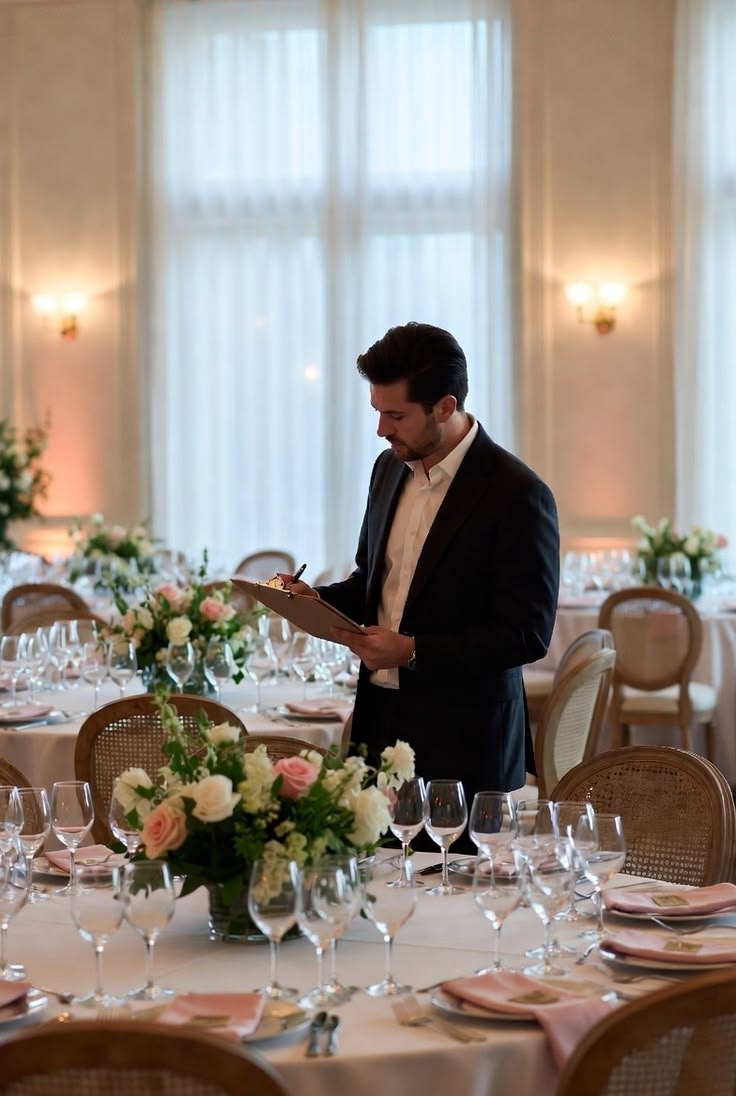 Catering logistics checklist and setup preparation