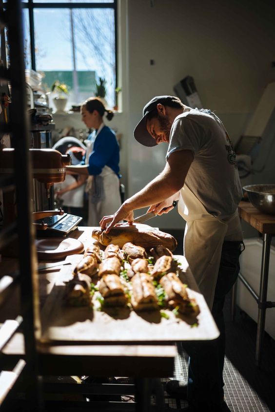 Food truck team running a smooth, efficient service shift